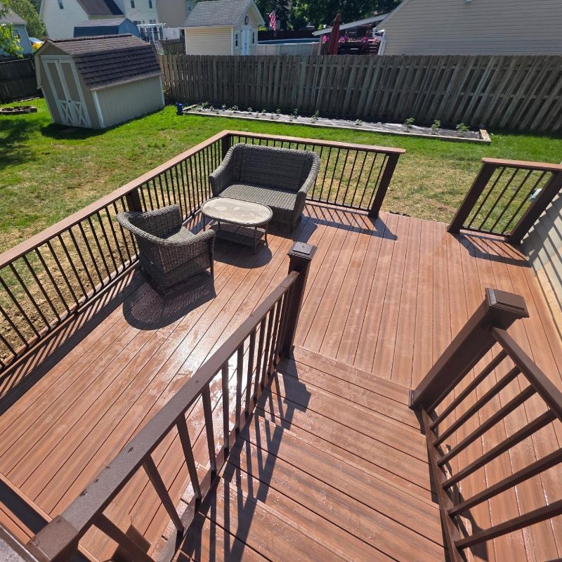 Custom Decks project — Methuen, Massachusetts